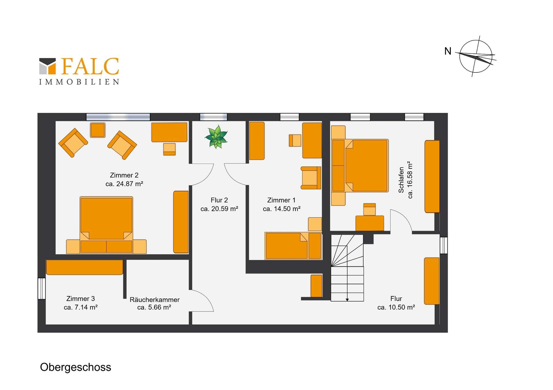 Grundriss Obergeschoss